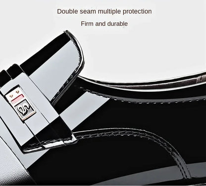 Chaussures habillées classiques en cuir Oxford pour hommes