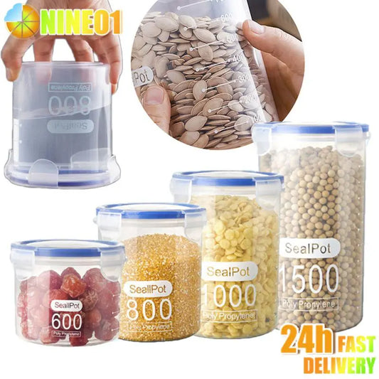 Sealed Plastic Food Storage Containers