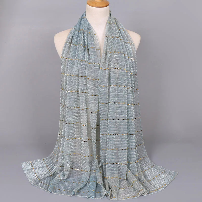 Silk Corduroy Women's Scarf & Shawl