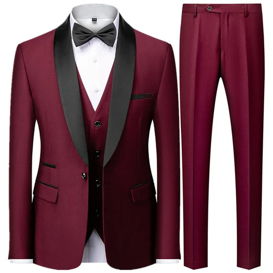 mens 3 piece suit