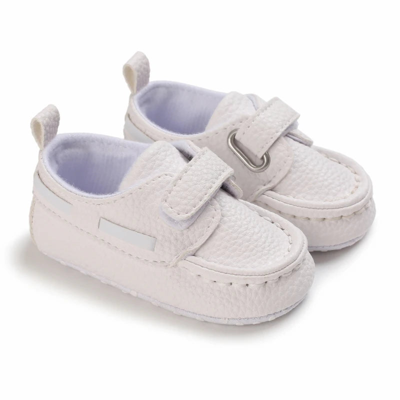 Mehrfarbige Baby-Sneaker aus PU-Leder mit weicher Sohle