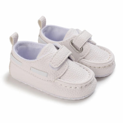 Baskets multicolores en cuir PU à semelle souple pour bébé