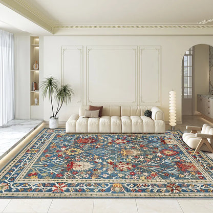 Crystal Velvet Living Room Large Area Carpet