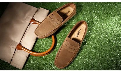 Herren-Loafer aus Leder für Frühling und Sommer