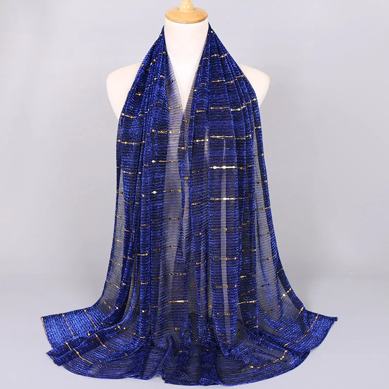 Silk Corduroy Women's Scarf & Shawl