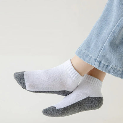5 paires de chaussettes d'été en coton
