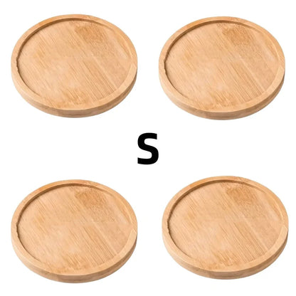 Waterproof Bamboo Wooden Pallet Rectangular Basin Tray