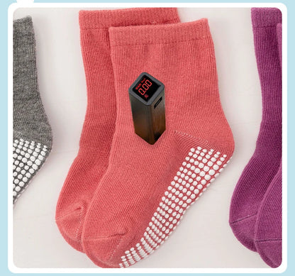 Chaussettes trampoline antidérapantes pour bébé, grandes tailles