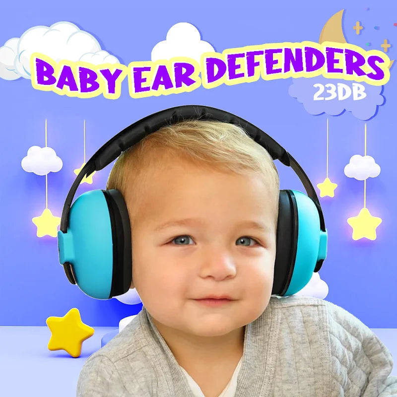 Cache-oreilles pour bébé avec protection contre le bruit