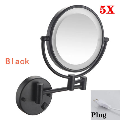 wall mounted led mirror