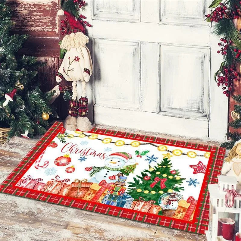 door mat christmas
