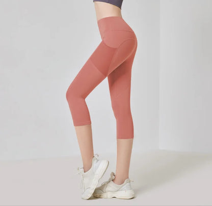 Legging de yoga court Capris