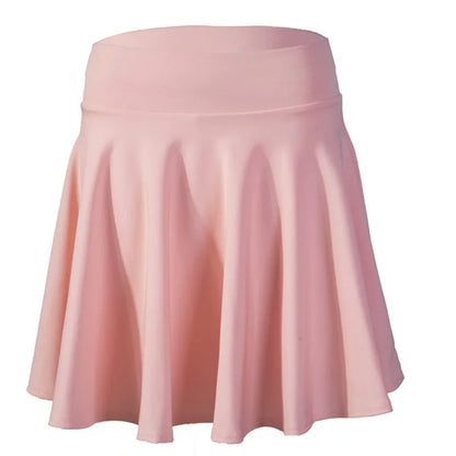 Women's Black Pleated Mini Skirt