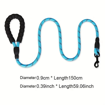 Reflective Padded Handle Pet Leash