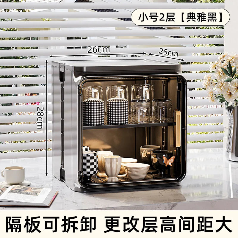 Dust-Proof Desktop Cup Holder & Rack