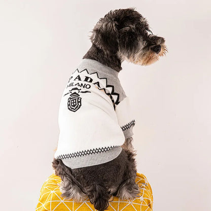 Pull tricoté doux et chaud pour chien - Manteau pull pour chiot