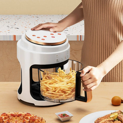 Multi-functional LED Touchscreen Automatic Oil-free Fryer