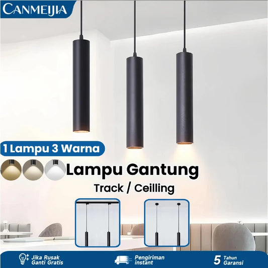 Lustre moderne à ampoules remplaçables - Suspension LED 