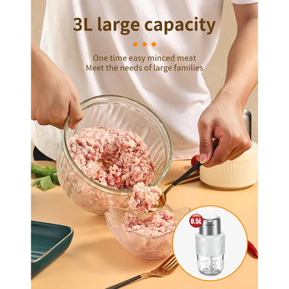 Electric Household Kitchen Garlic Cutter Blender