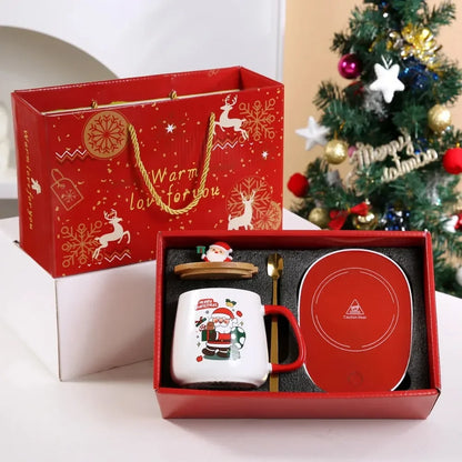 Santa Claus Ceramic Mug Gift Set