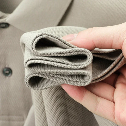 Men High Street Ventilate Pullovers Polo Shirt