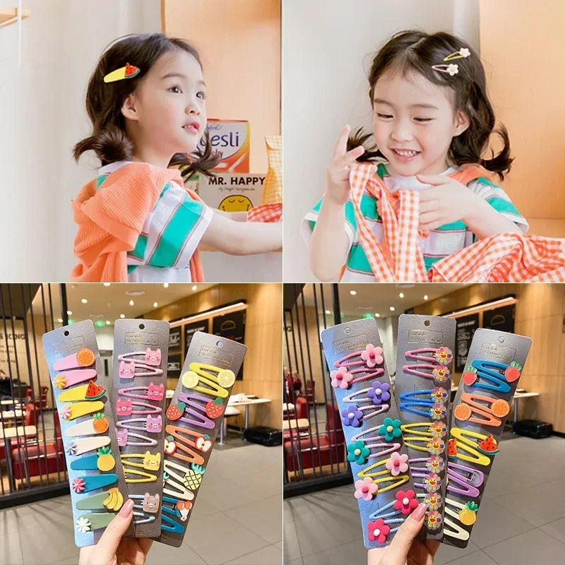 Adorable Bow Hair Clips for Girls