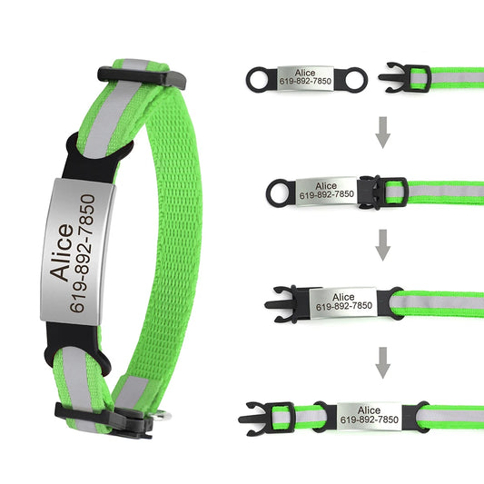 Reflective Cute Bell Safety Buckle Cat Collars