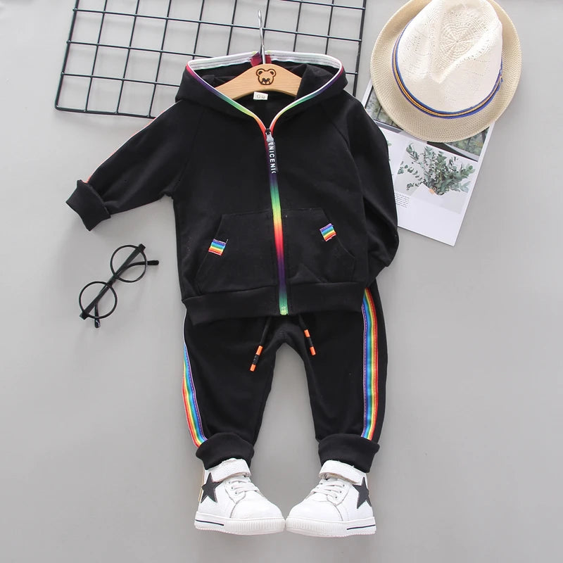 Jungen-Kleidung mit langen Ärmeln – Kleinkind-Jungen-Outfits