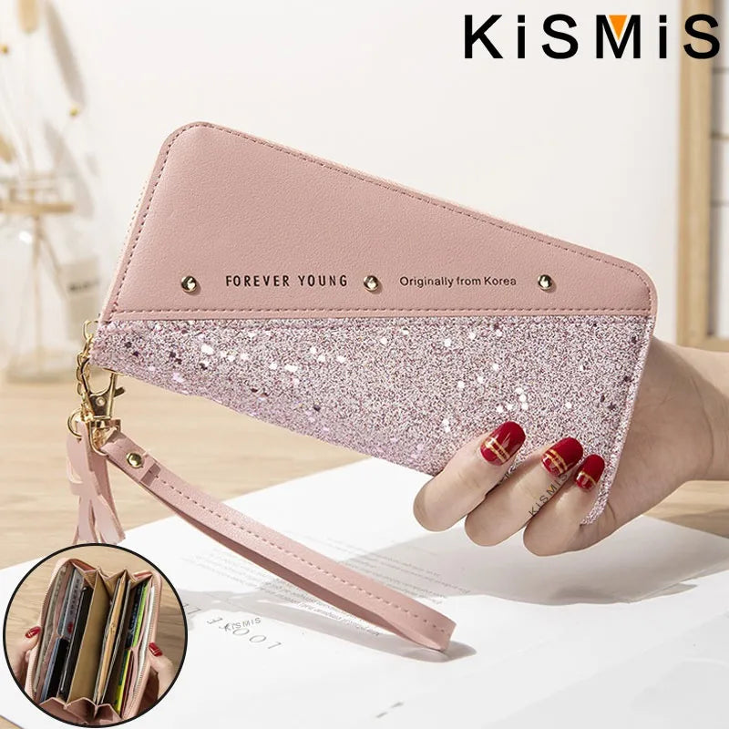 pink clutch purse