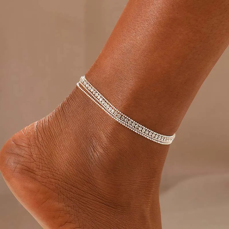 anklet bracelet silver