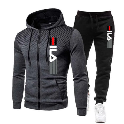 Herren-Hoodie-Sweatshirt, Fitness-Frühlings-Trainingsanzug