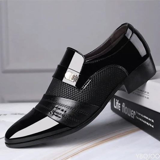 Mocassins d'affaires en cuir PU pour hommes