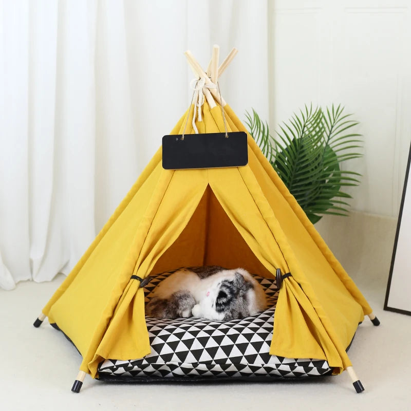 teepee cat bed