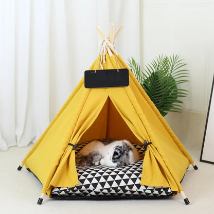 teepee cat bed