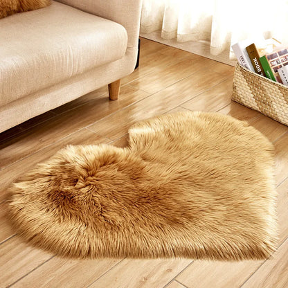 Faux Non Slip Bedroom Shaggy Mats