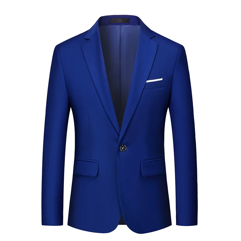 Blazer classique pour marié, mariage/affaires, S-6XL