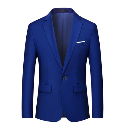 S-6XL Men's Classical Groom Wedding/Business Blazer