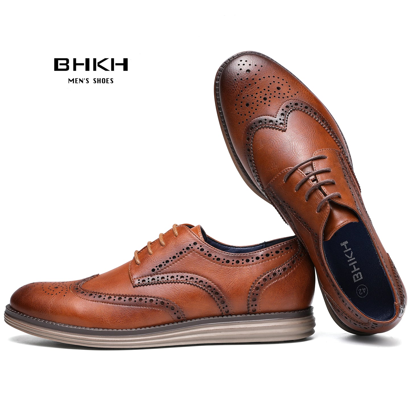 Men's Genuine Leather Lace-up Footwear