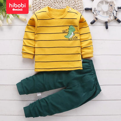 Children's Underwear Set Cotton Baby Boy's Clothes Long Pants