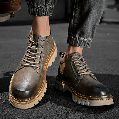 Men's Genuine Leather Italian Work Boots