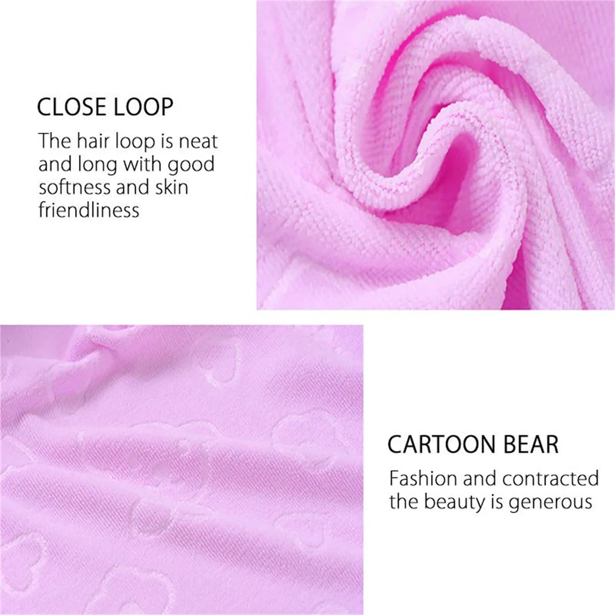 Microfiber High Absorbent Baby Bath Towel