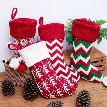 white christmas stockings
