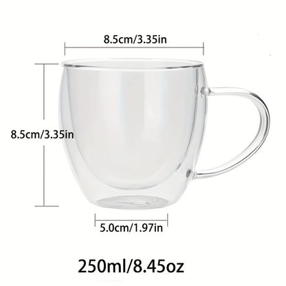 Tasse en verre Little Bear à haute teneur en borosilicate de 250 ml