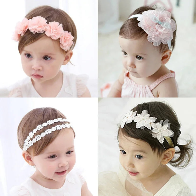 Baby Girl's Lace Bow Knot Headband