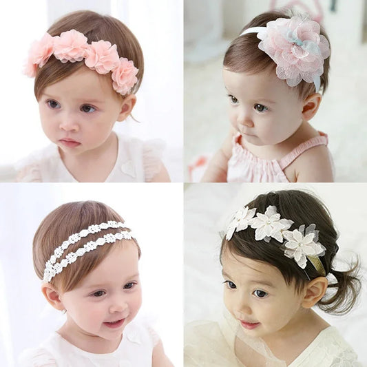 Baby Girl's Lace Bow Knot Headband
