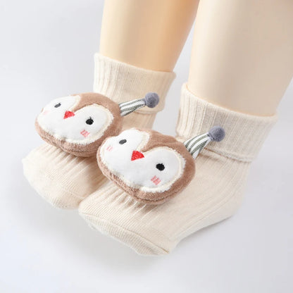 Newborn Baby Soft Cotton Winter Socks