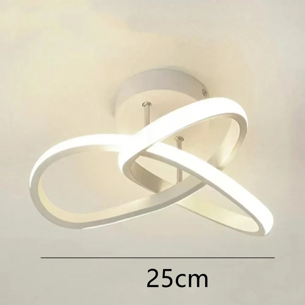 Bande lumineuse LED minimaliste moderne pour salon 