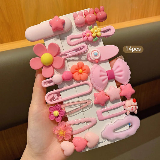 Adorable Cartoon Hair Clips for Girls