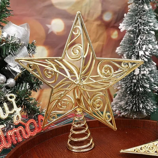 3D Snowflake Christmas Tree Topper