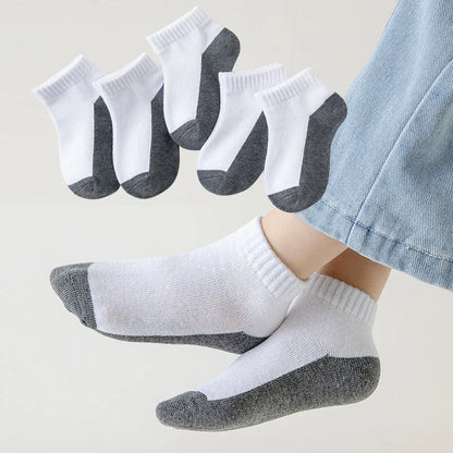 5 paires de chaussettes d'été en coton